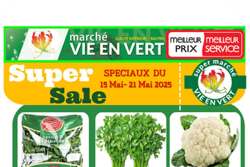 Circulaire Marché Vie en Vert