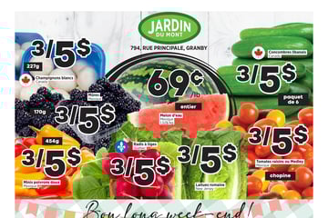 Circulaire Jardin du Mont