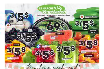 Circulaire Marché Végétarien