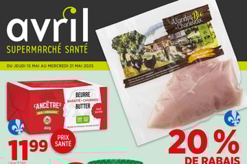 Circulaire Avril - Supermarché Santé