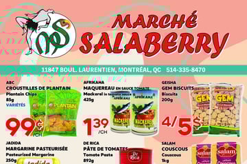 Circulaire Marché Salaberry