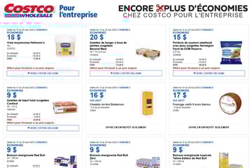 Circulaire Costco pour l'entreprise