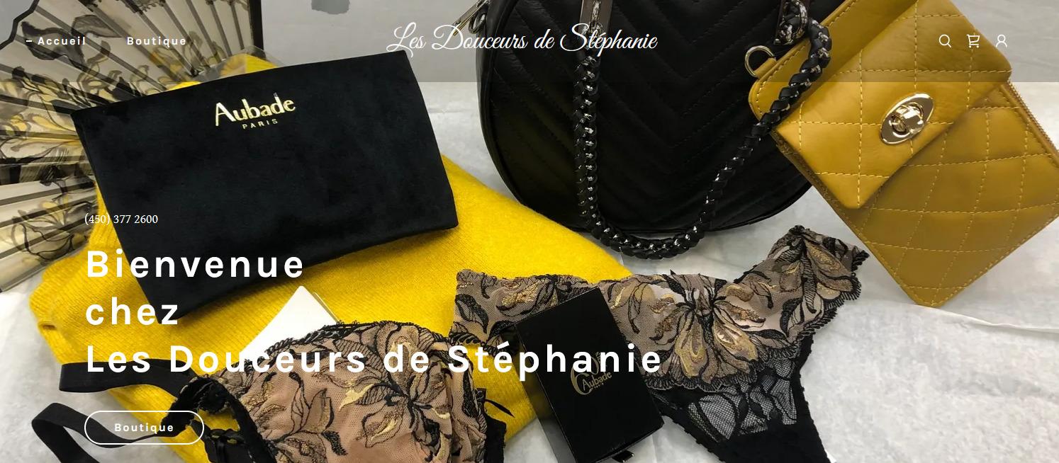 Les Douceurs de Stéphanie - Lingerie, Vêtements Femmes Les Douceurs de Stéphanie - Lingerie, Vêtements Femmes