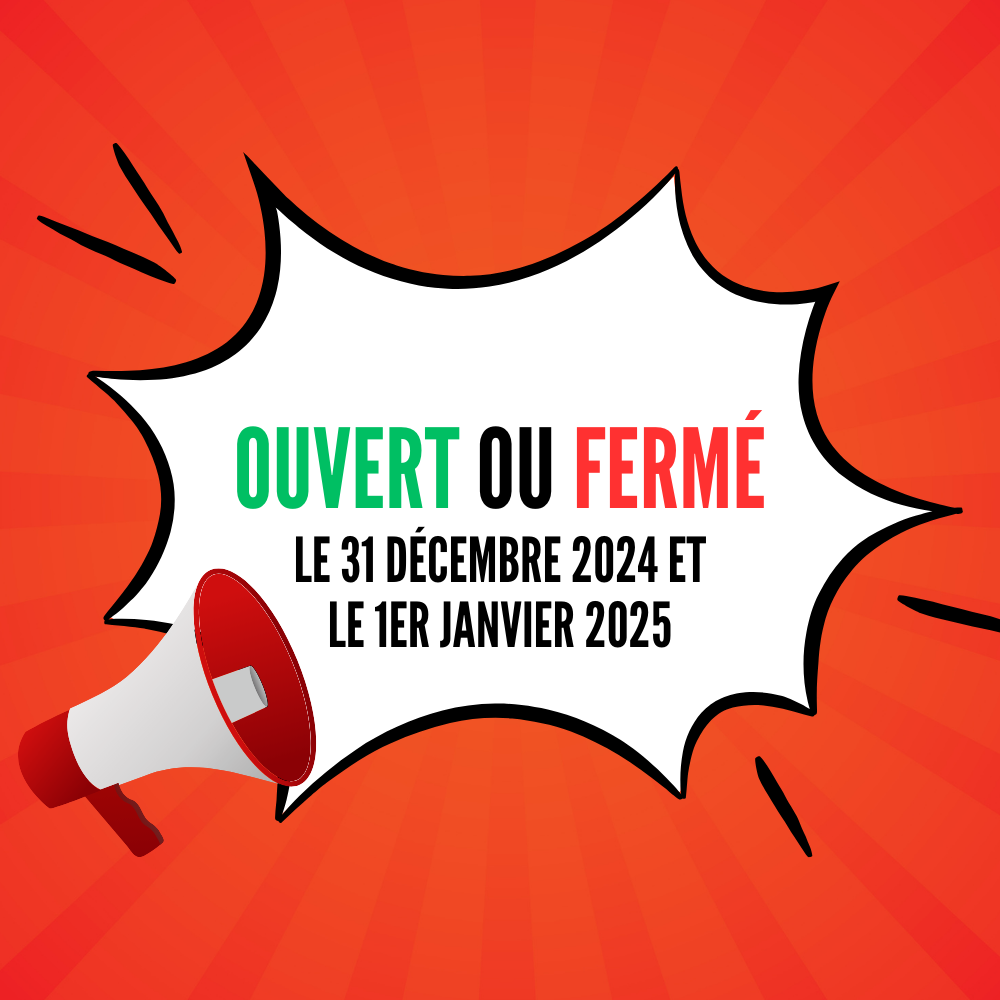 Ouvert ou Fermé Pour le Nouvel An