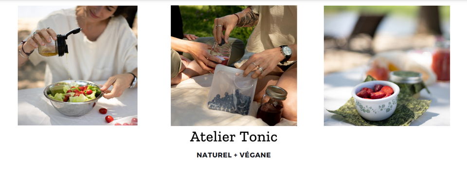 Atelier Tonic - Produits Éco-responsables fait au Québec