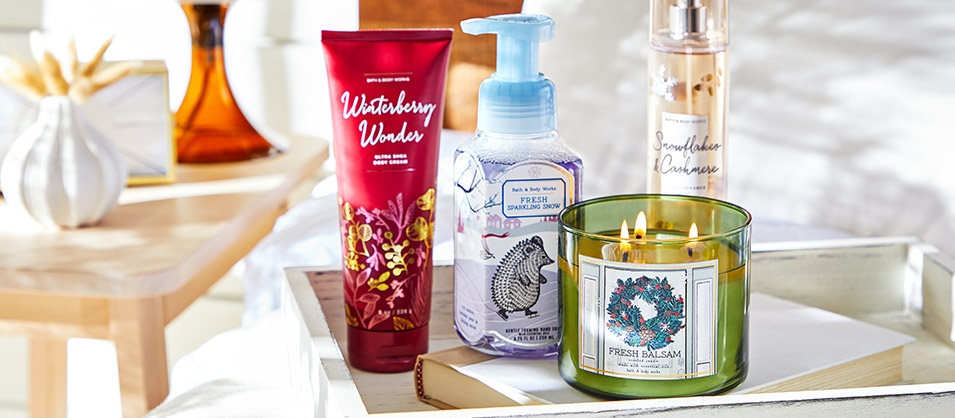 Bath & Body works - Produits pour le corps, Chandelles et Parfums d'Ambiances