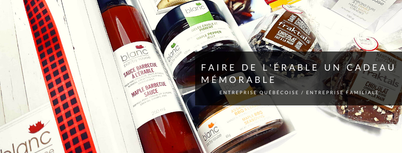 Blanc par rouGe - Boutique Cadeaux Érable