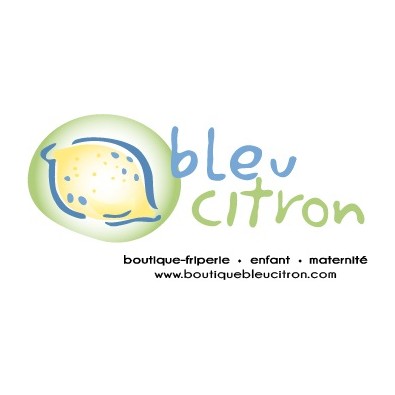 Logo Boutique Bleu Citron