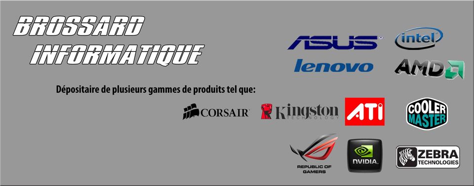 Brossard Informatique - Service de Réparation D'ordinateur