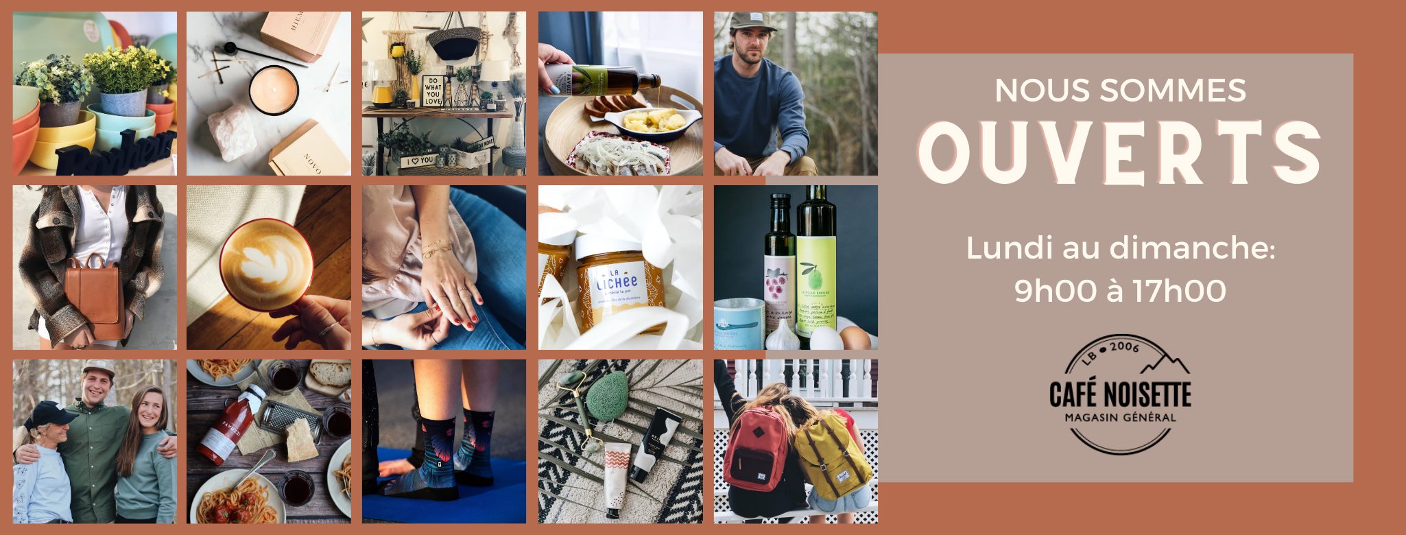Café Noisette - Boutique Cadeaux