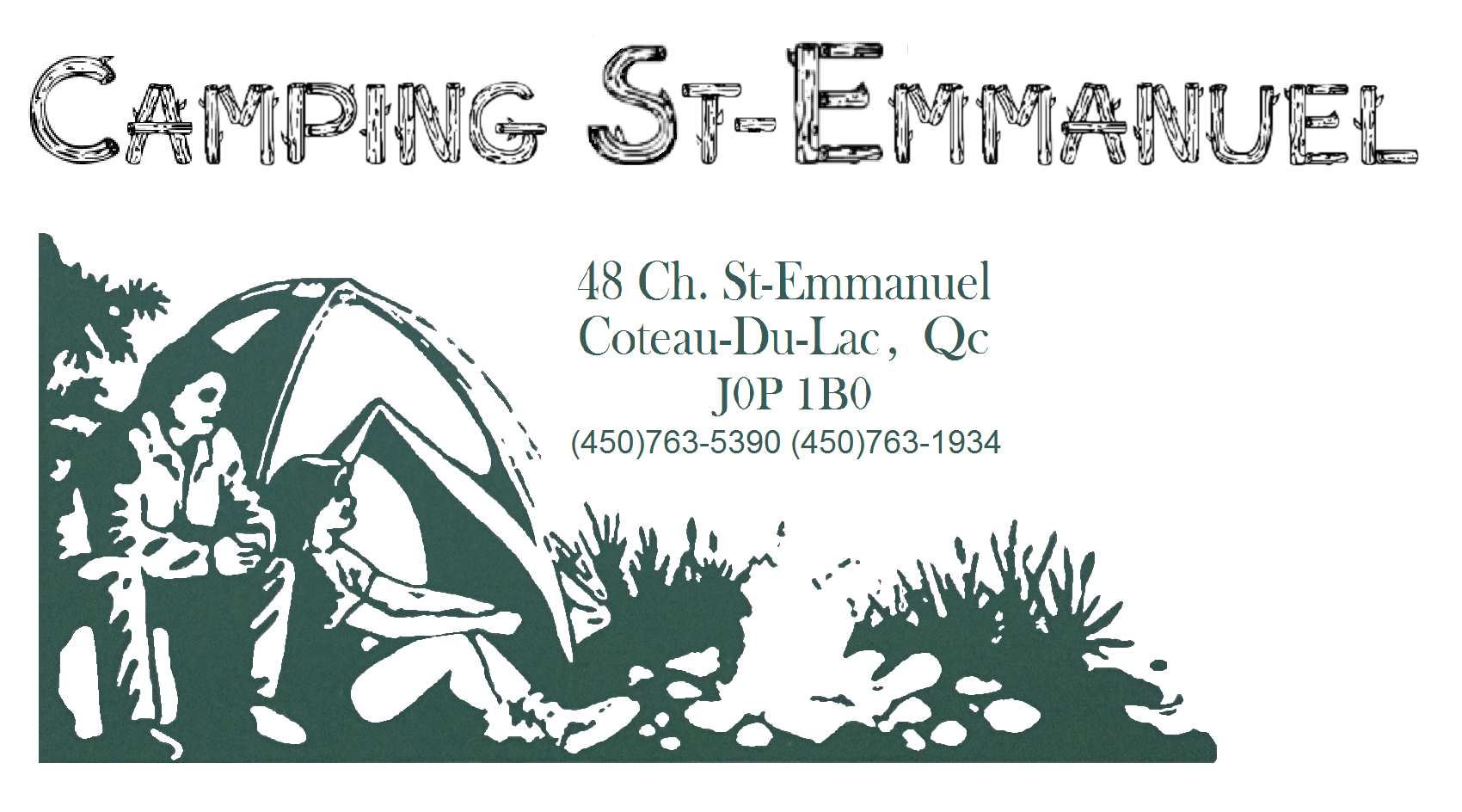 Camping St-Emmanuel -Terrain de Camping