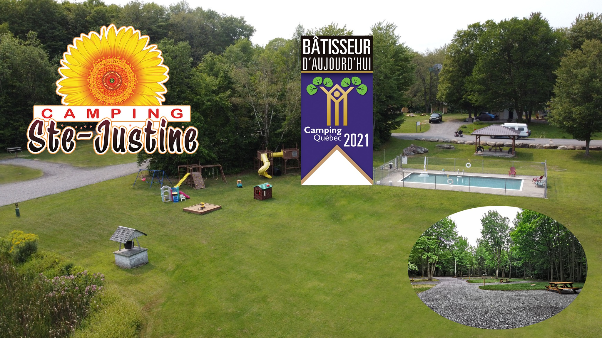 Camping SteJustine Nature Plein Air Circulaire en ligne
