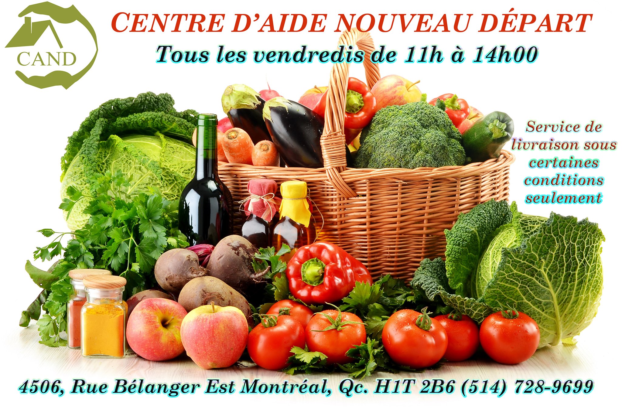 Centre D'aide Nouveau Départ - Aide Alimentaire