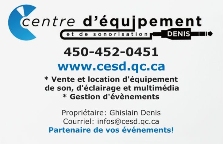 Centre D'équipement et de Sonorisation Denis - Musique Location et Animateur