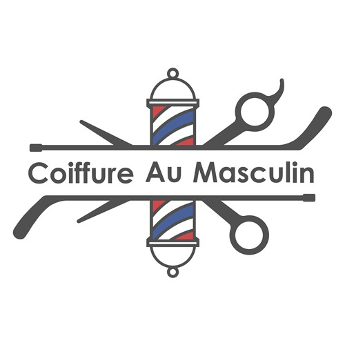 Logo Coiffure au Masculin