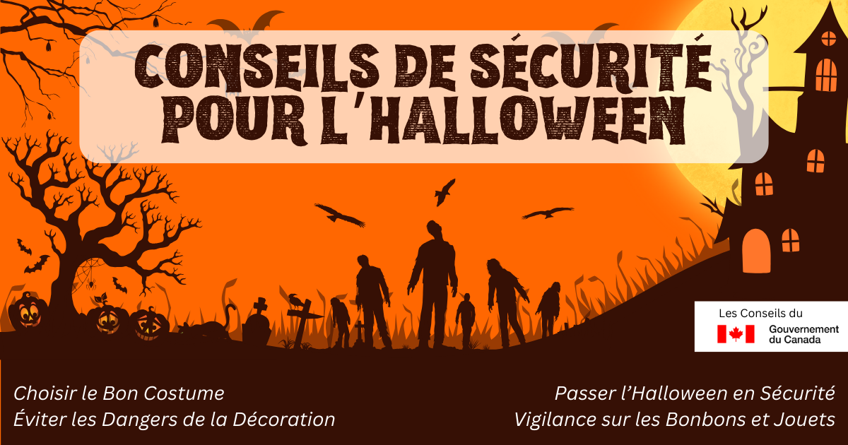 Conseils de sécurité pour l’Halloween