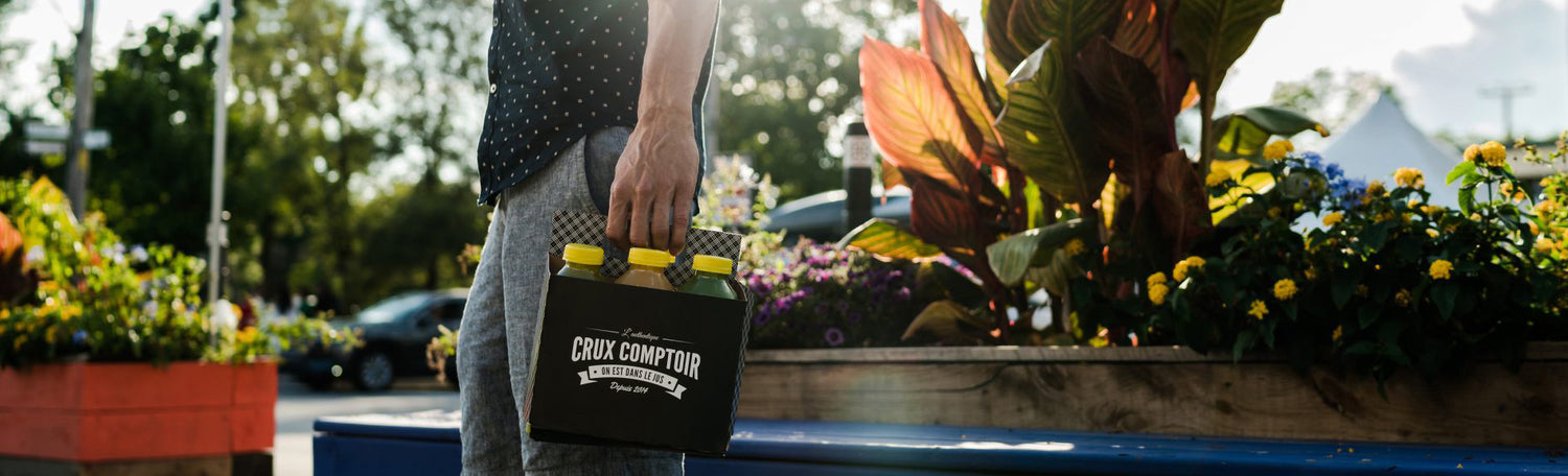 Crux Comptoir - Jus Pressé à froid et smoothies