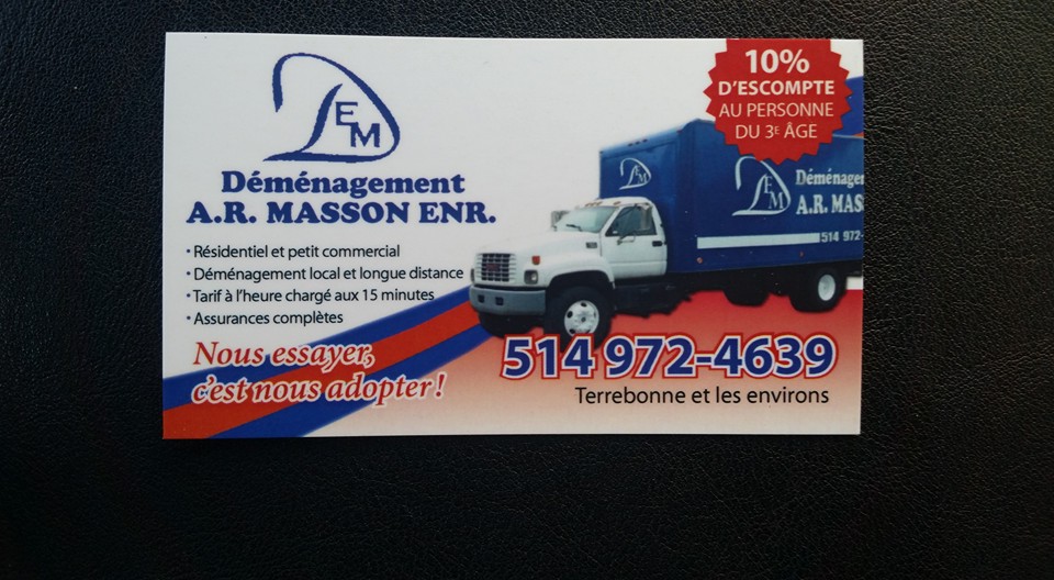 Demenagement AR Masson - Transport