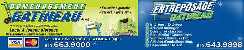 Déménagement Gatineau - Déménageur