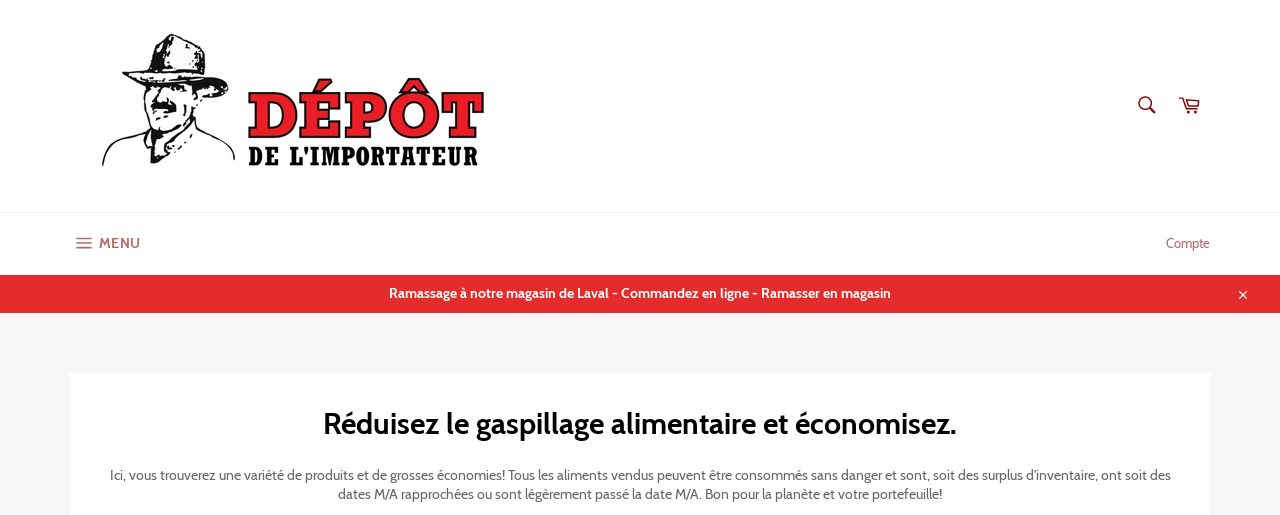 Dépôt de l'Importateur - Surplus D'Inventaire