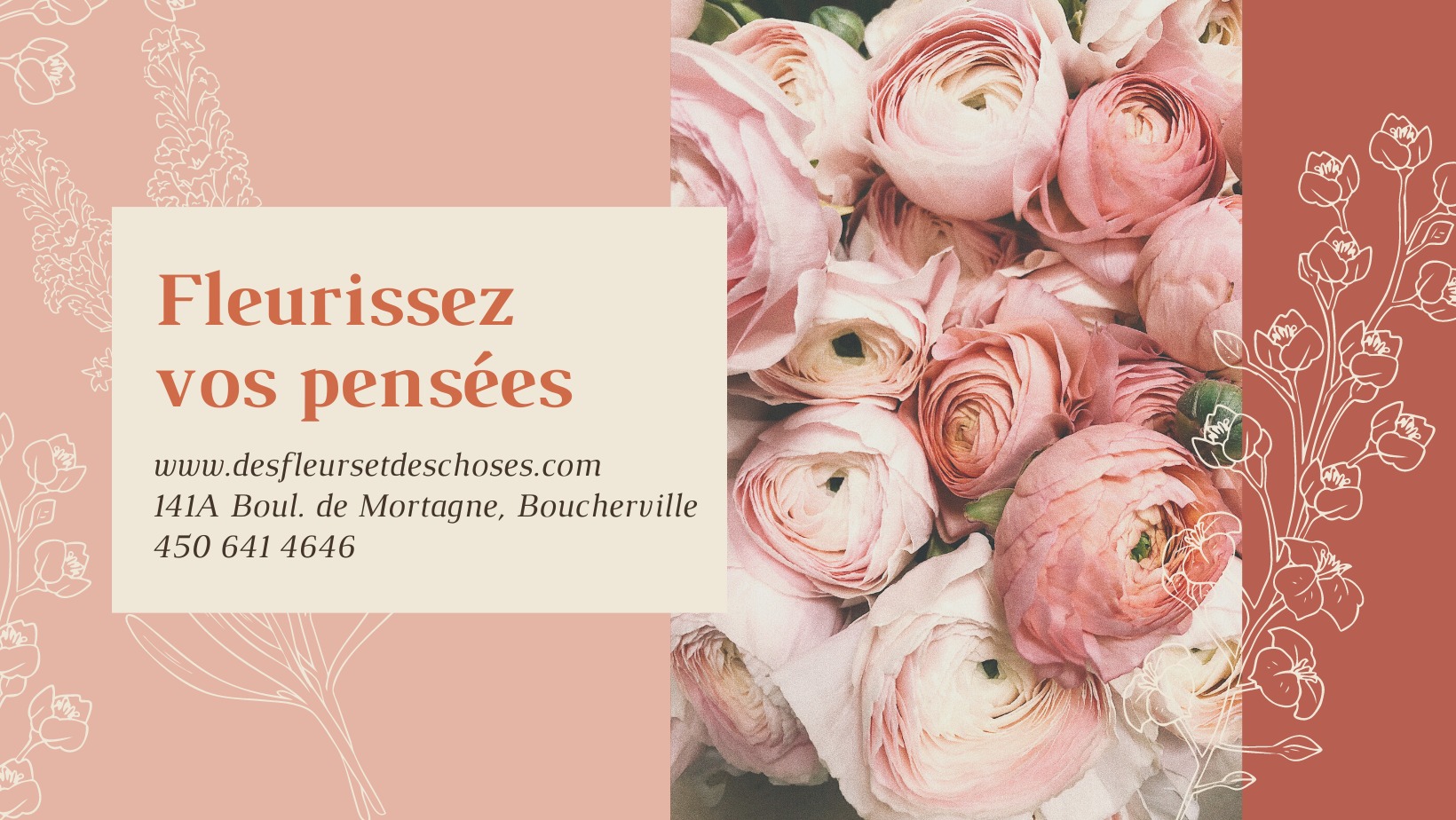 Des Fleurs et des Choses - Fleuriste