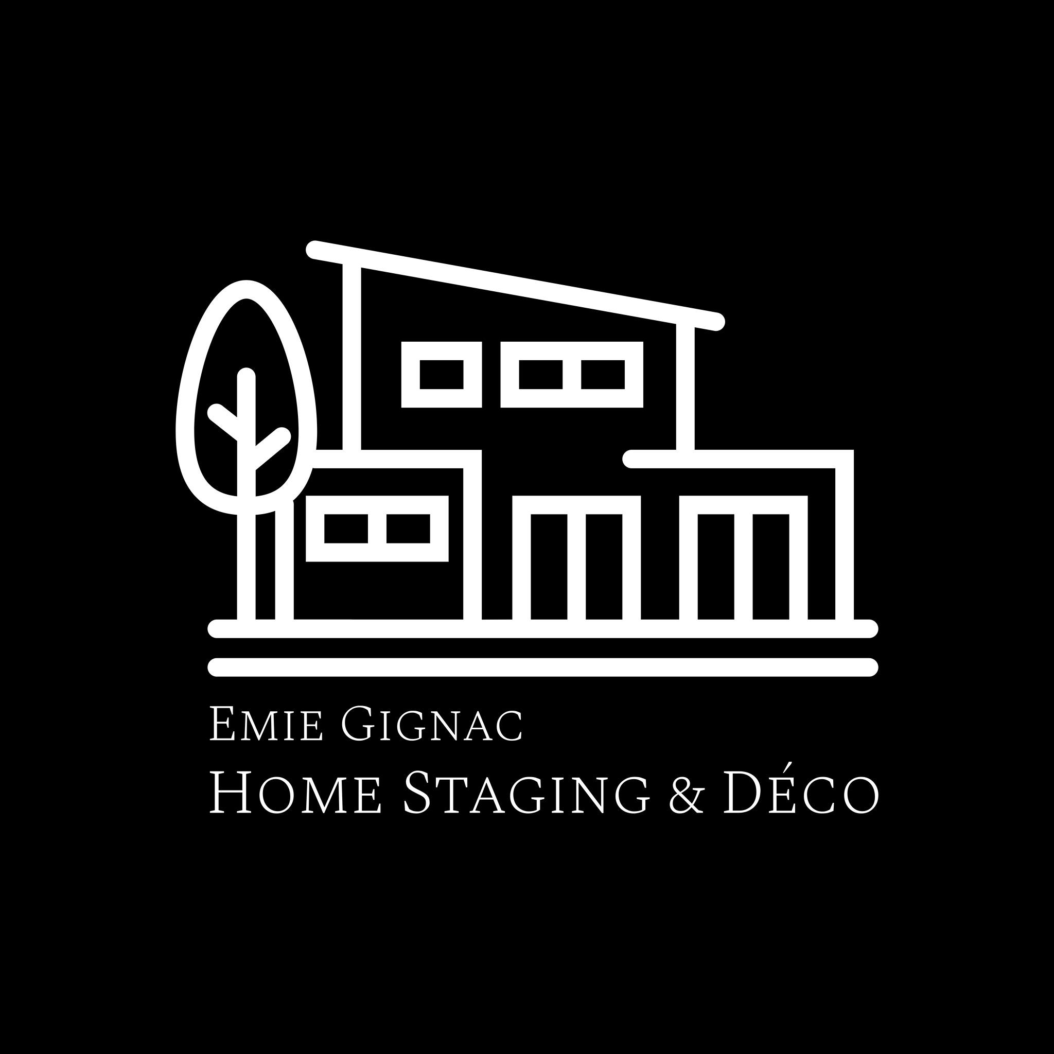 Logo Emie Gignac Home Staging