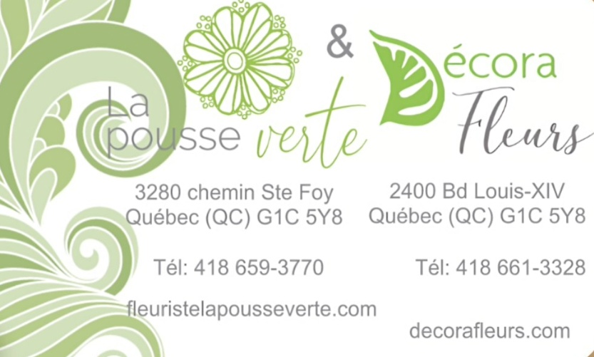 Fleuriste La Pousse Verte & Décora Fleurs - Arrangements Floraux