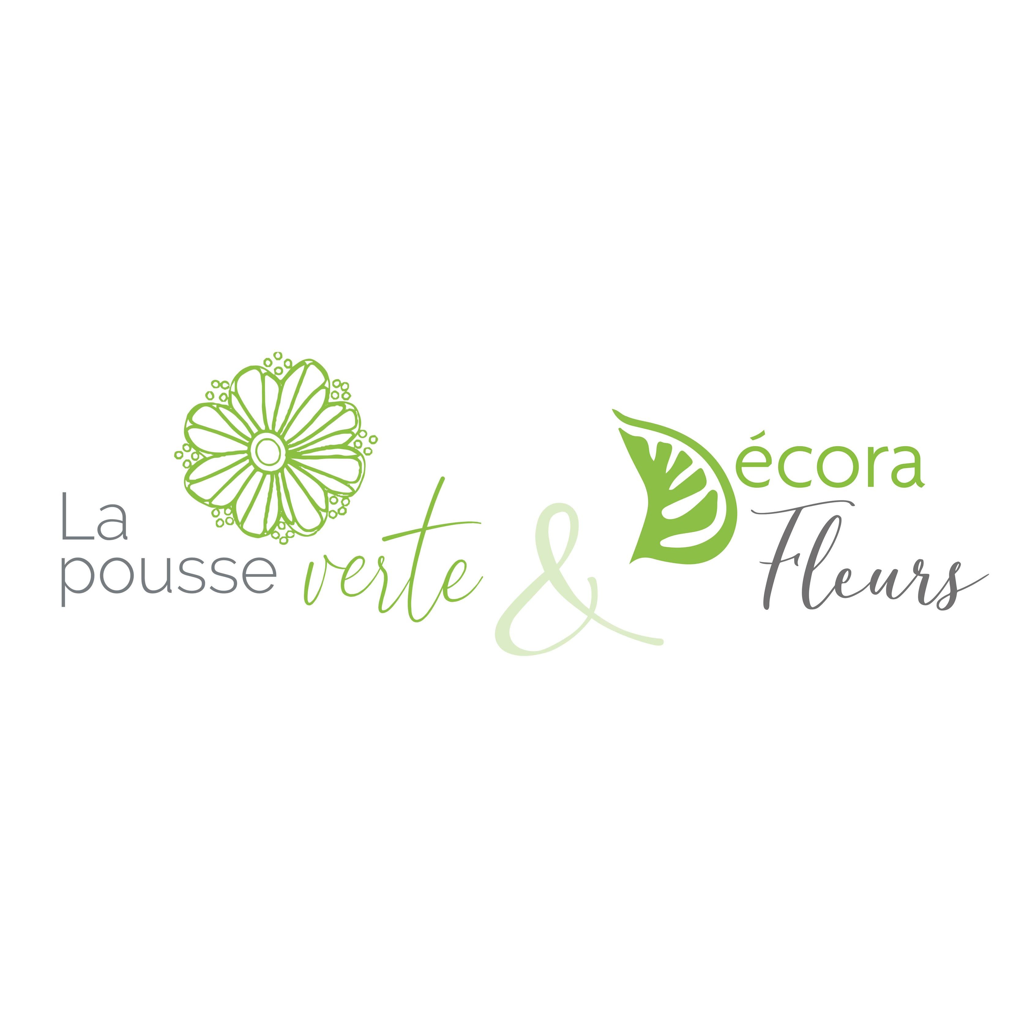 Logo Fleuriste La Pousse Verte & Décora Fleurs