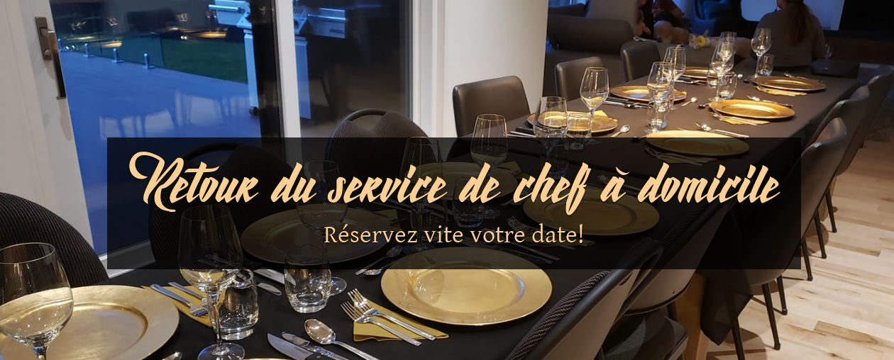 Fusions Gourmandes - Service de Traiteur Chef à Domicile