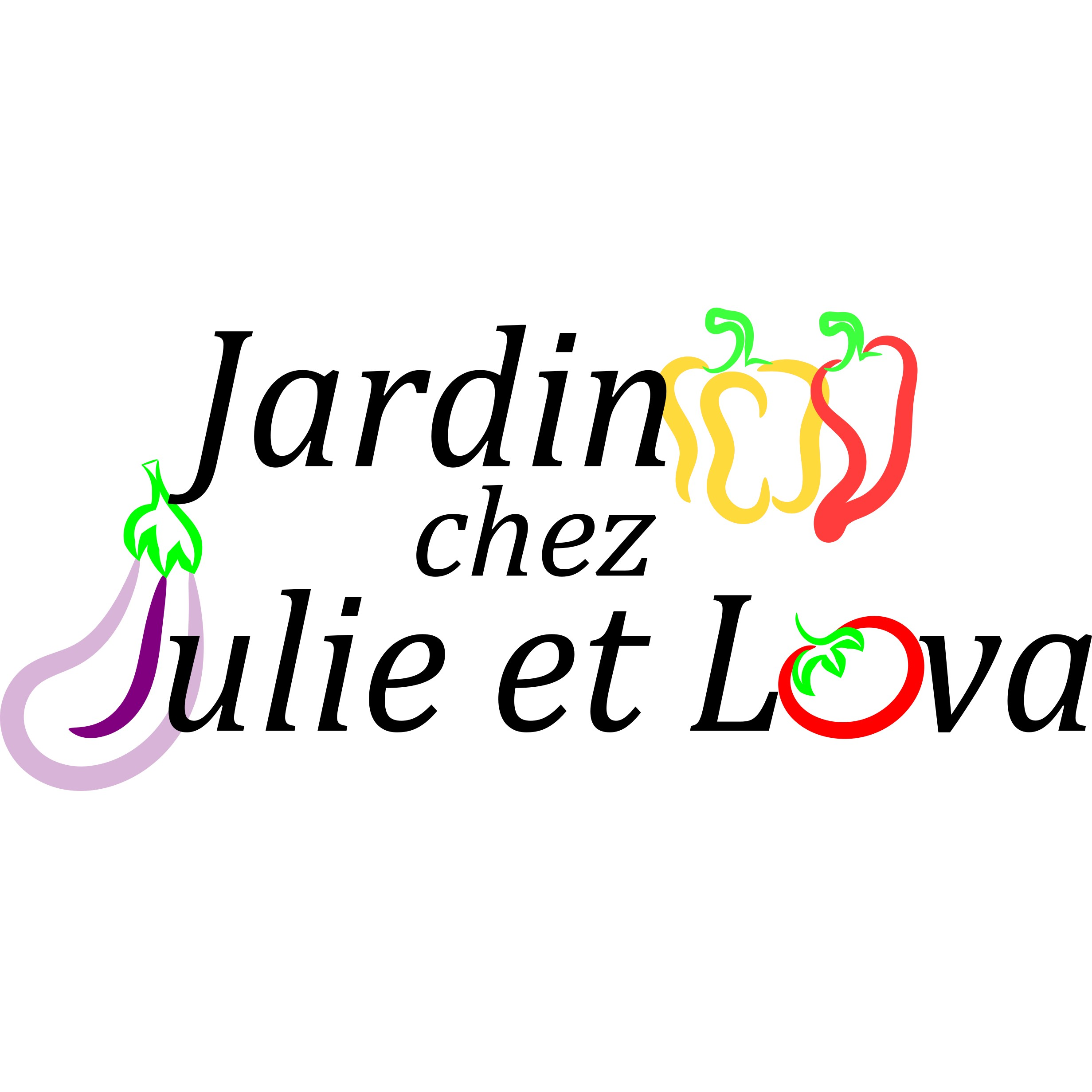 Logo Jardin chez Julie et Lova