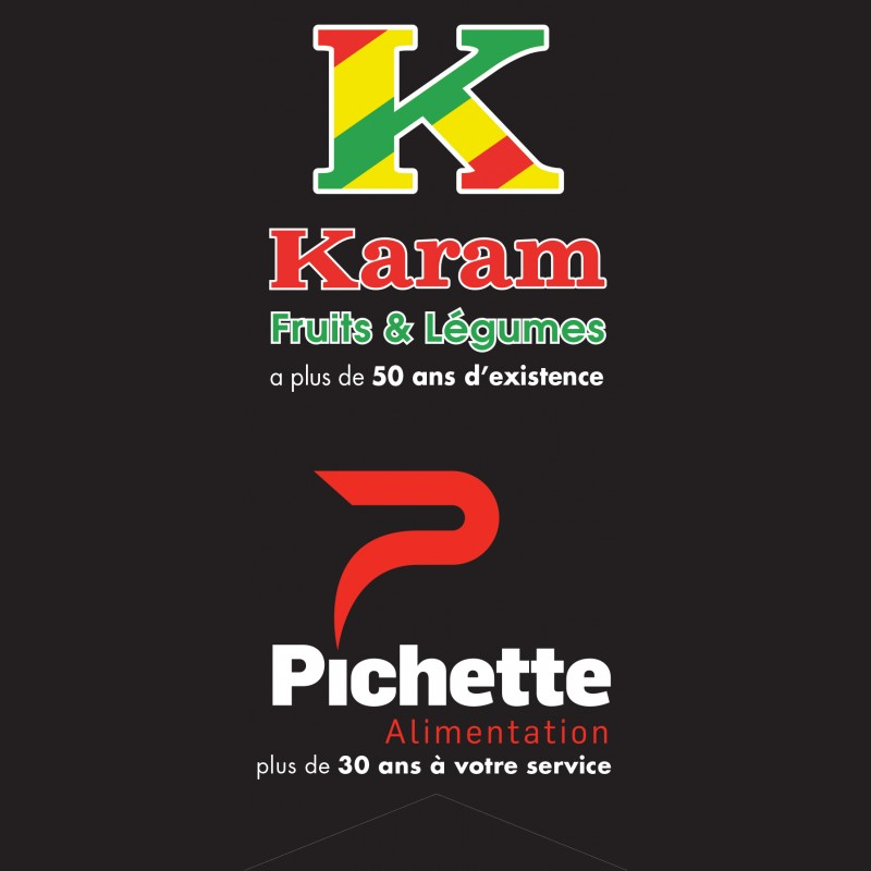 Logo KARAM et Pichette Alimentation inc.