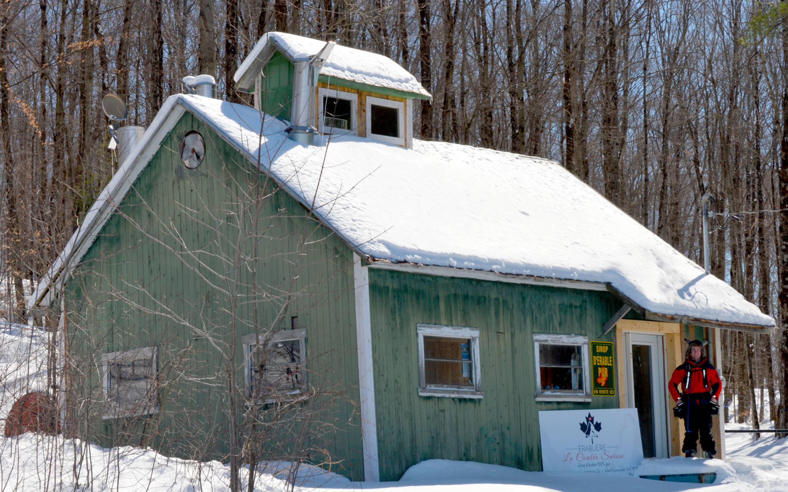 La Coulée Suisse - Cabane à Sucre