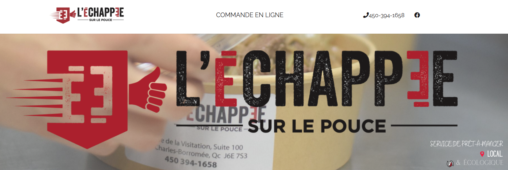 L’Échappée Sur Le Pouce - Des Repas prêts-à-manger faits Maison