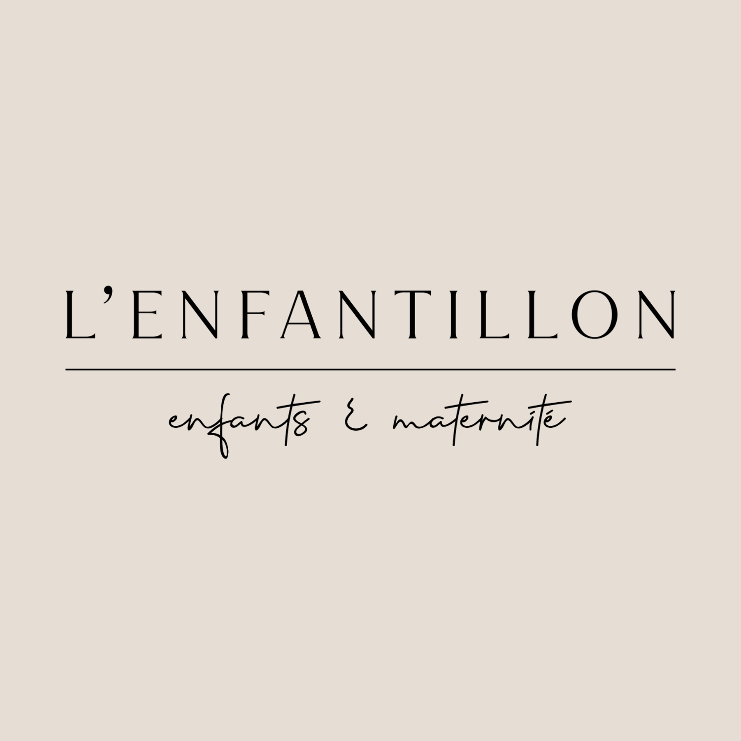 Logo L'enfantillon Enfants & Maternité