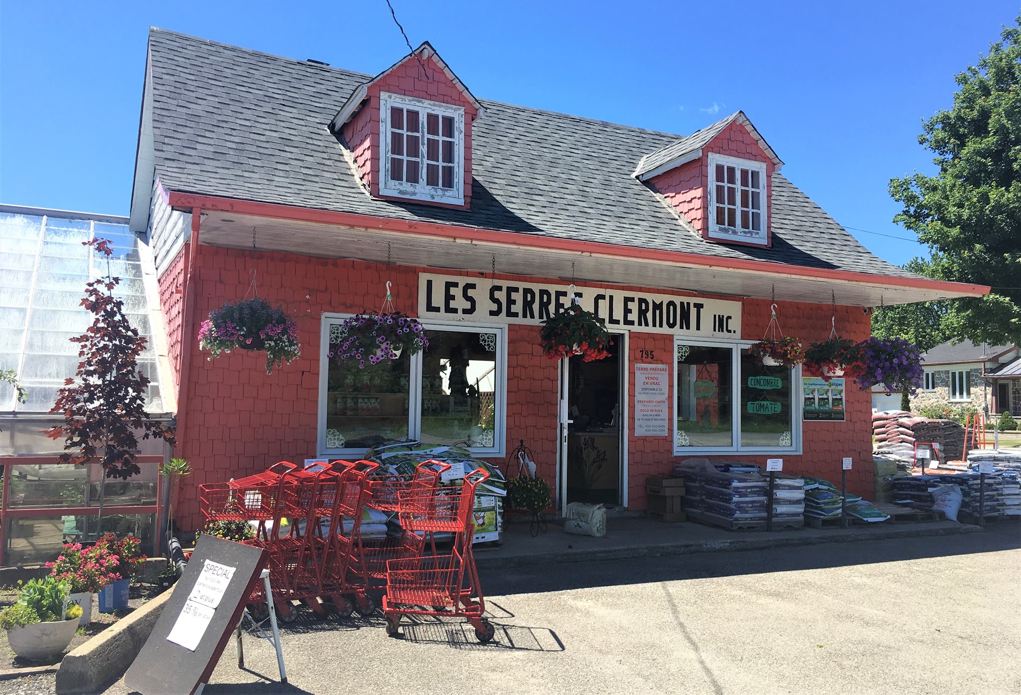Les Serres Clermont - Pépinière et Jardinerie