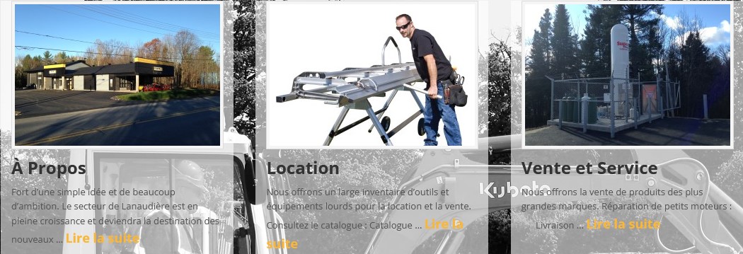 Location 125.com - Vente et Location Outils et Équipements Lourds