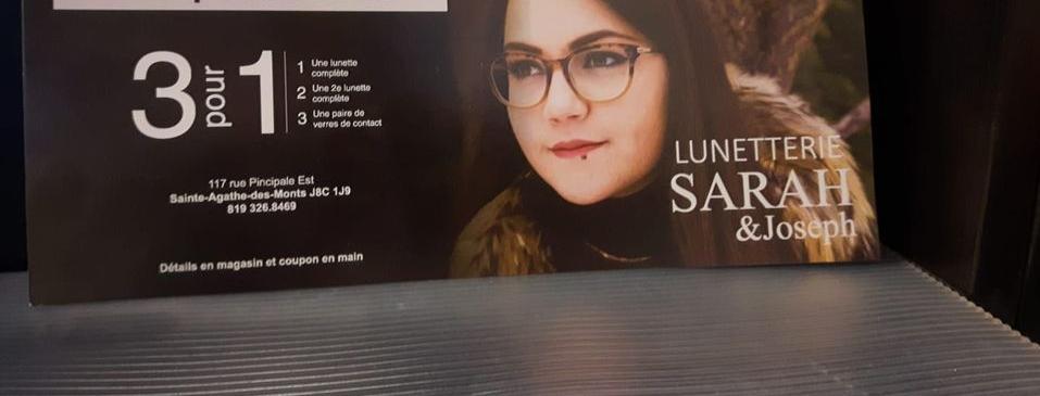 Lunetterie SarahJoseph - Lunettes Optométriste