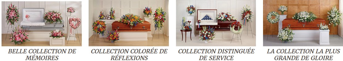 Condoléances et funérailles chez Fleuriste La Prairie