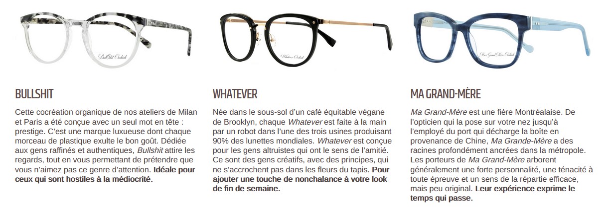 Bonhomme a online lunette joliette