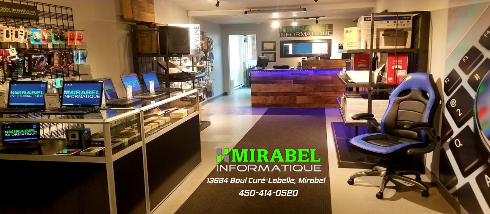 Mirabel Informatique - Service de Réparation D'ordinateur