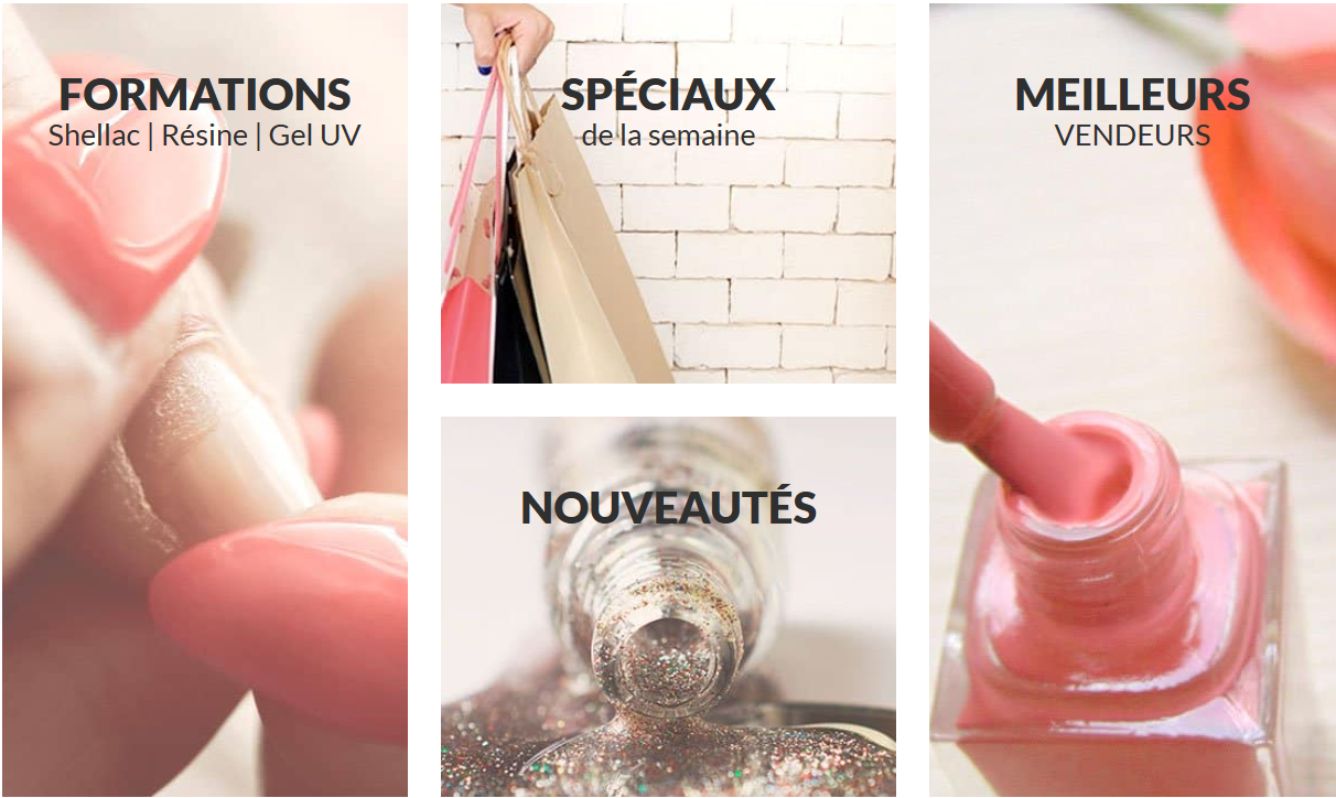 Ongles d'Or - Distributeur produits ongles & esthétique au Québec