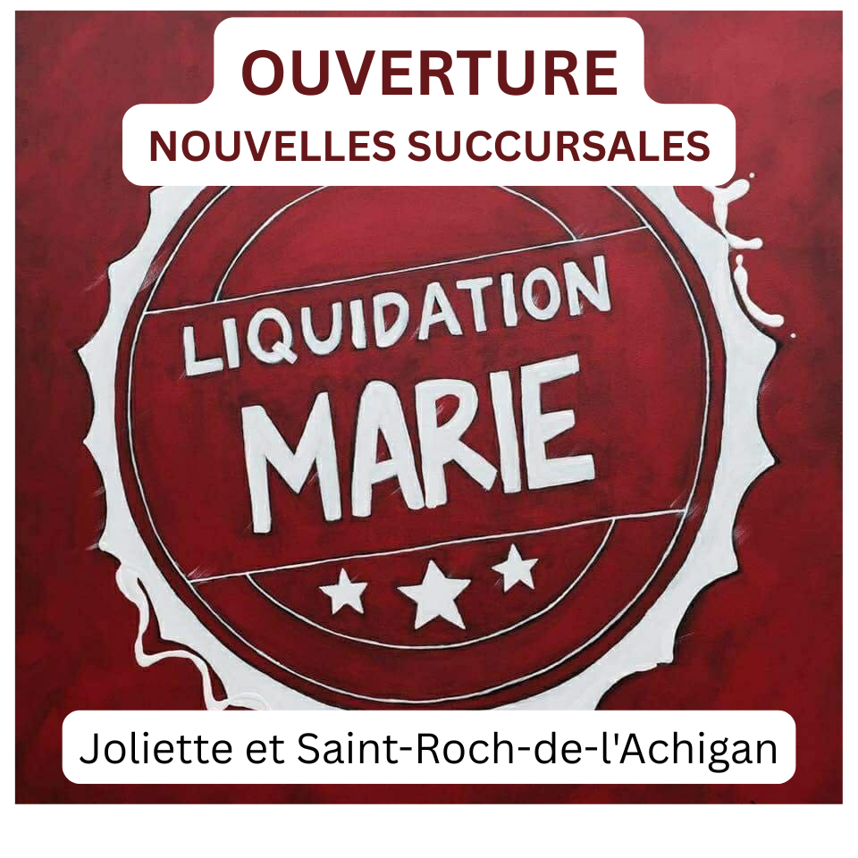 Liquidation Marie ouvre 2 nouvelles succursales