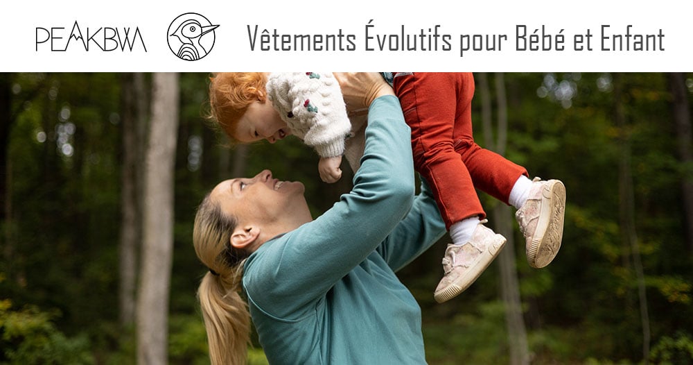 PEAKBWA - Vêtements Évolutifs pour Bébé et Enfant