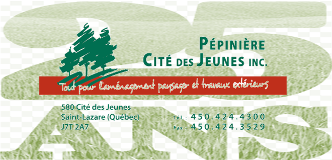 Pépinière Cité des Jeunes - Aménagement Paysager