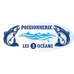 Logo Poissonnerie Les 5 Océans