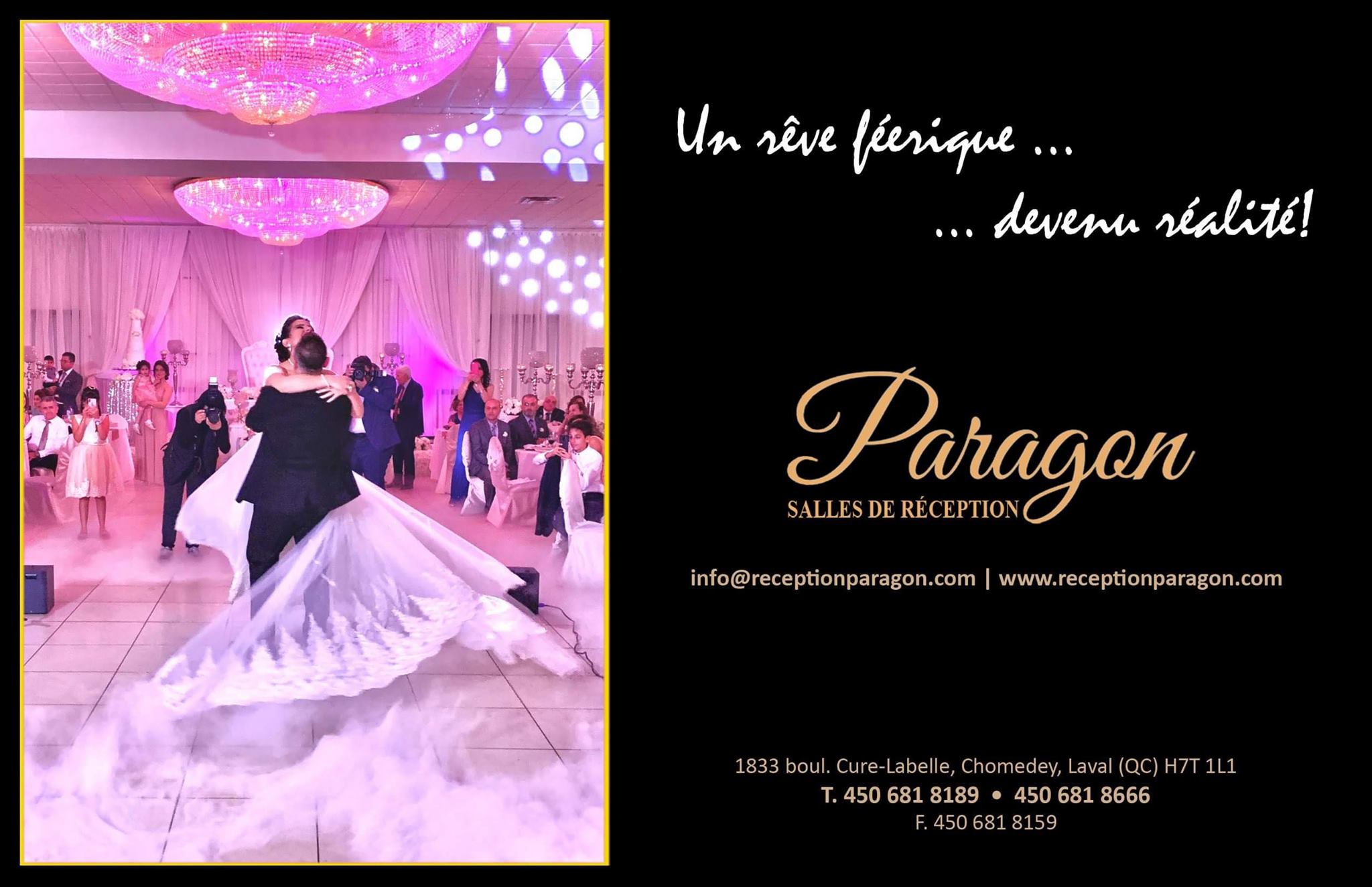 Réception Paragon - Salle de Banquet