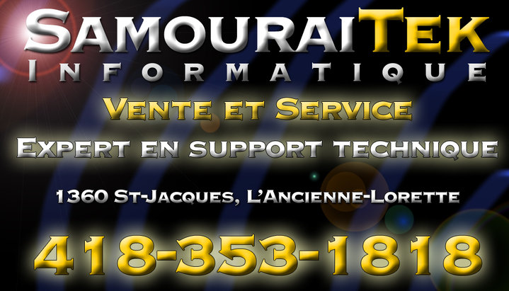 SamuraiTek Computers Inc - Vente et Service Équipement D'ordinateur