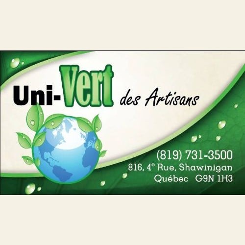 Logo Uni-Vert Des Artisans