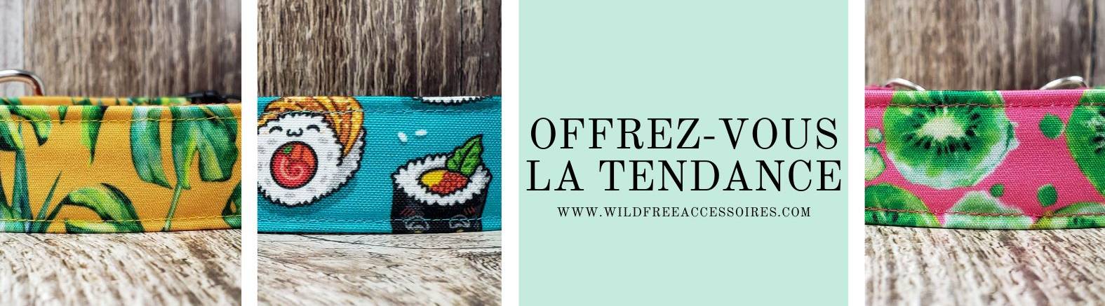 Wild & Free Accessoires - Création Colliers de Chiens et Chats