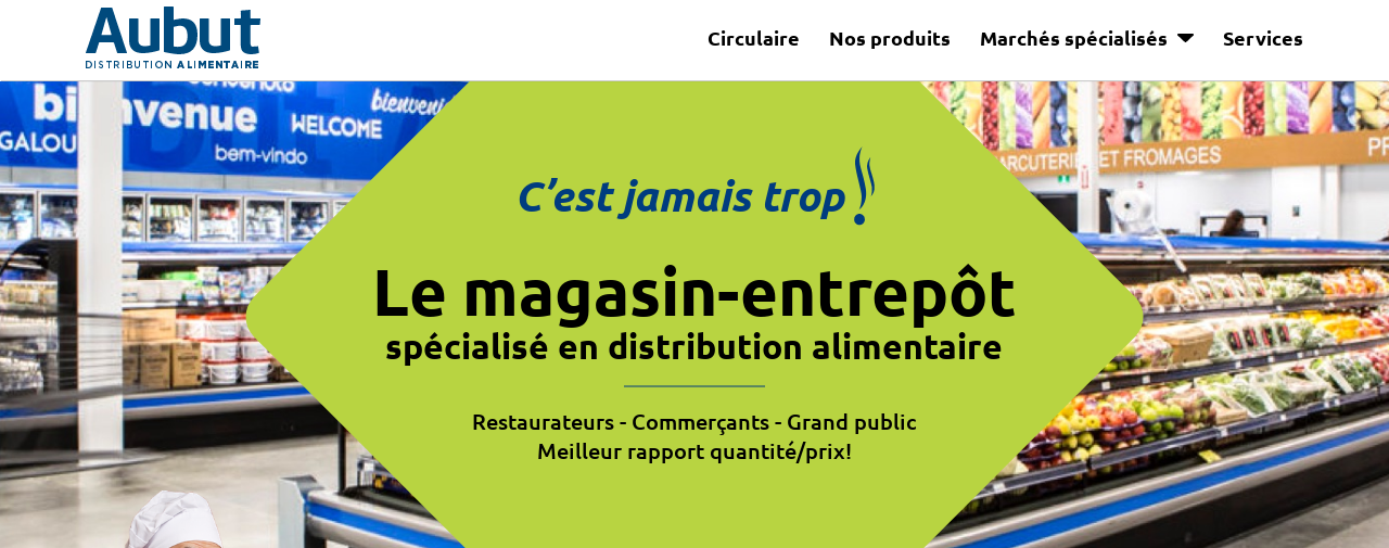 Distribution Alimentaire Aubut - Magasin de Vente en Gros